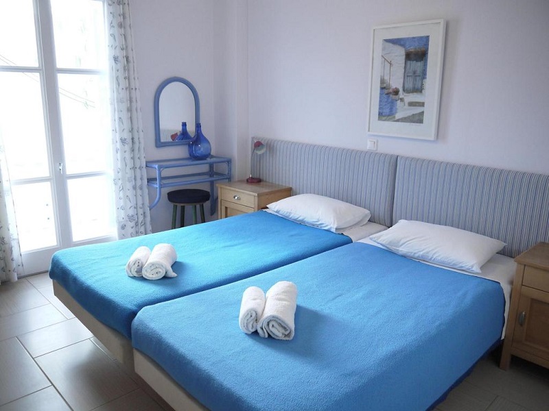 Quarto do Hotel Manto em Mykonos