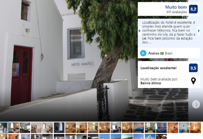 Hotel Manto em Mykonos