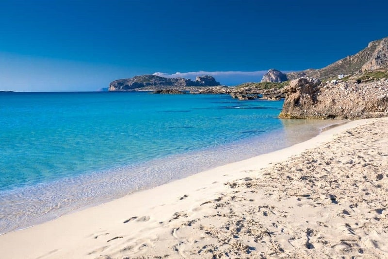 Falassarna Beach em Creta