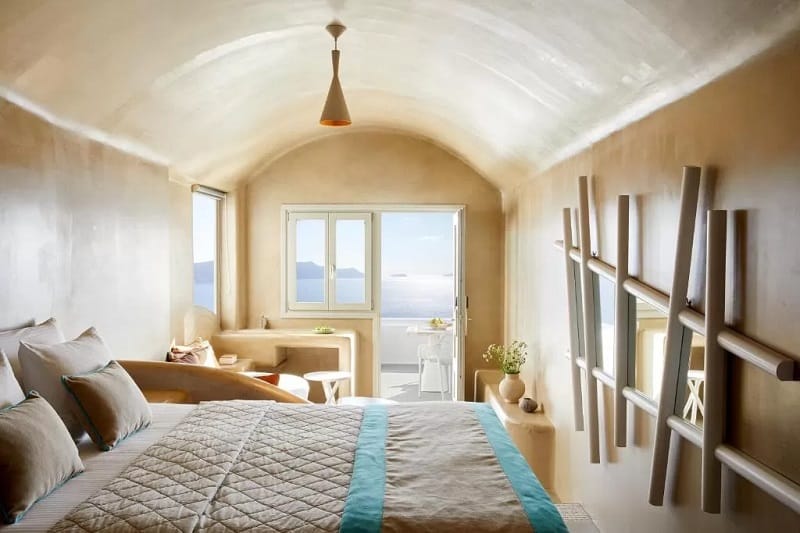 Quarto do La Perla Villas and Suites em Santorini