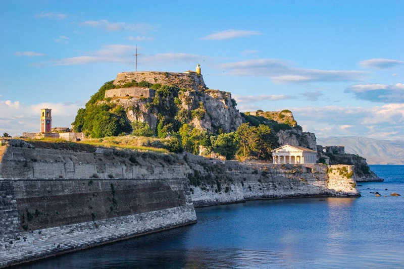 Velha Fortaleza em Corfu