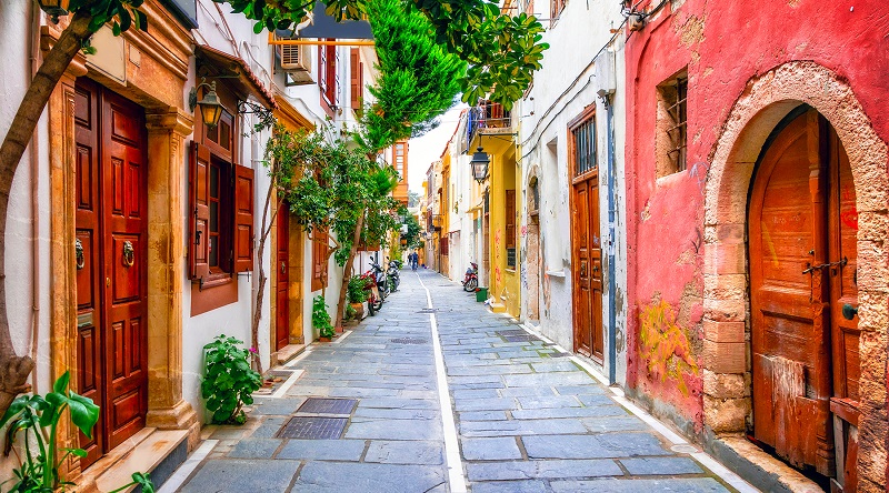 Rua em Creta
