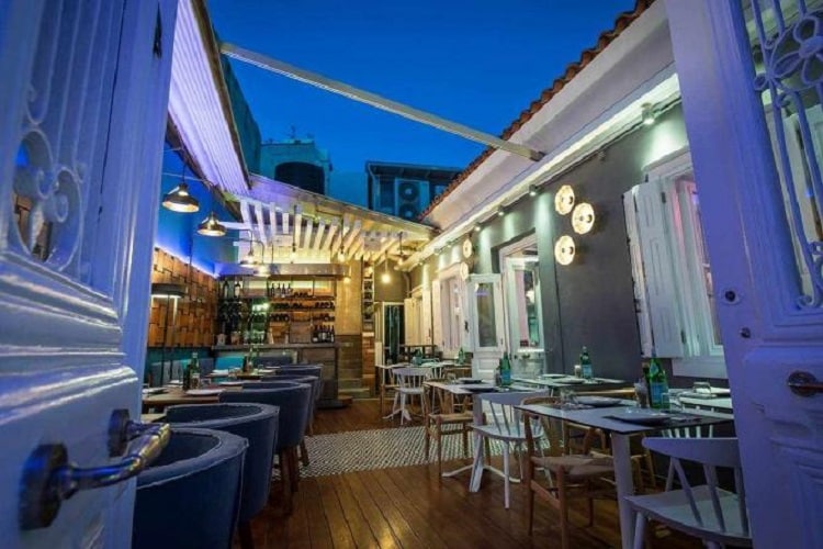 Bar em Creta