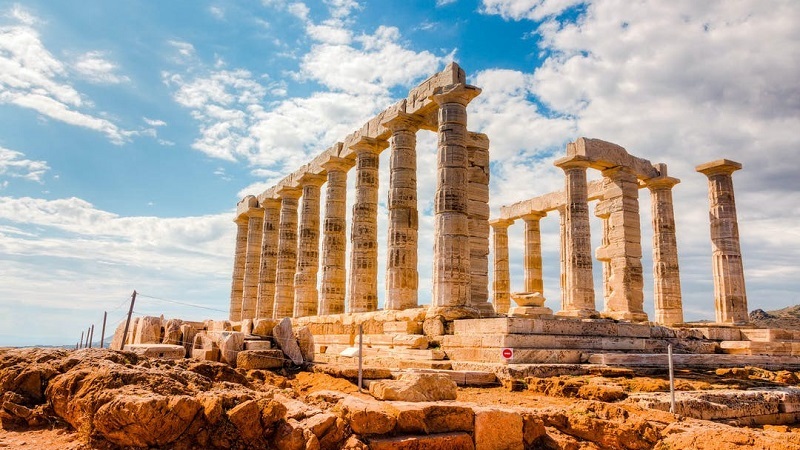 Templo de Poseidon em Atenas