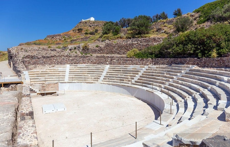 Teatro antigo de Milos