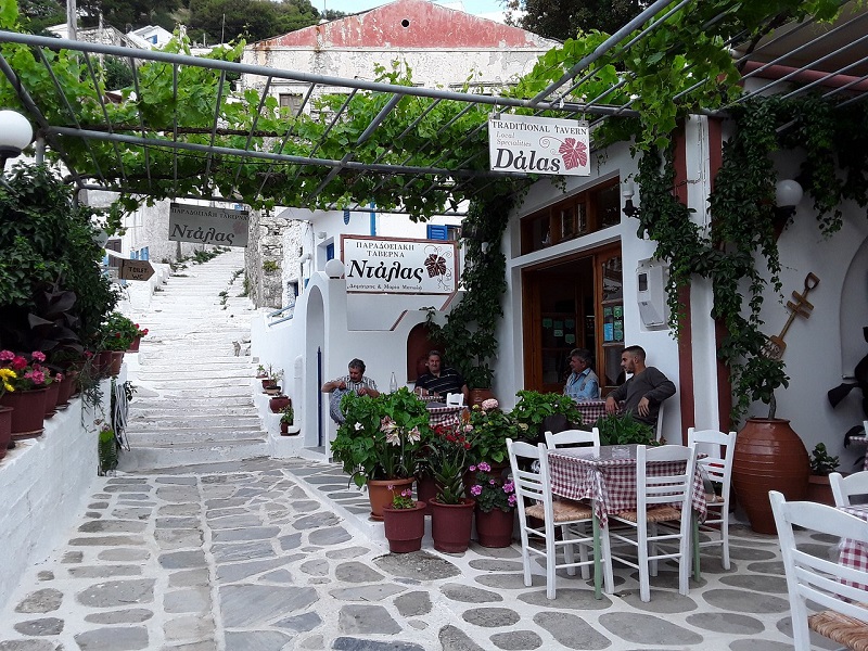 Taverna Dalas em Naxos