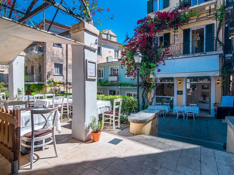 Restaurante Rosmarino em Corfu