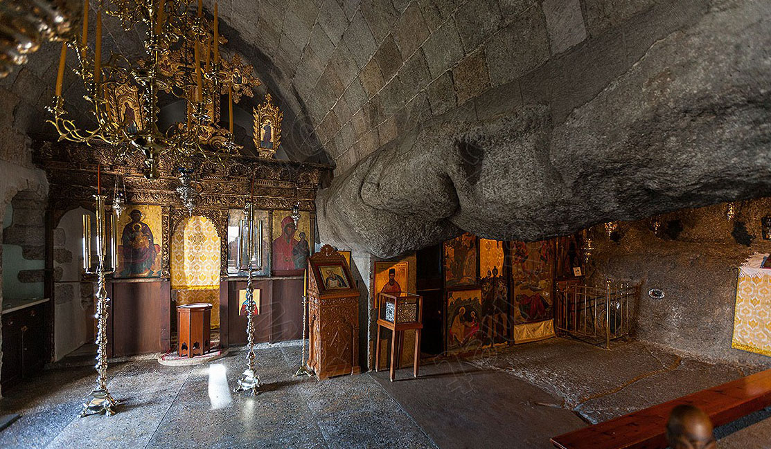 Grotta do Apocalipse em Patmos