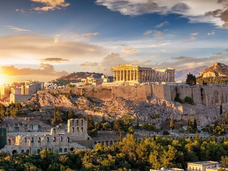 Acropolis em Atenas