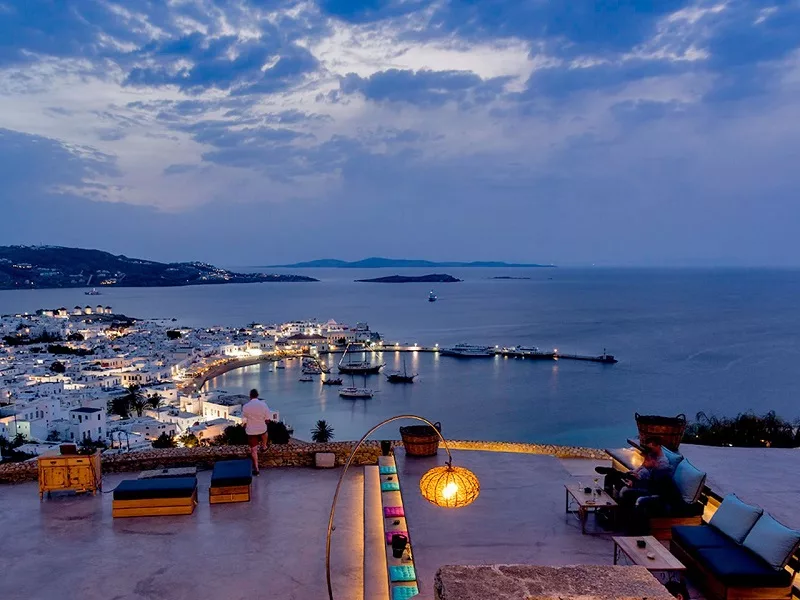 180° Sunset Bar em Mykonos