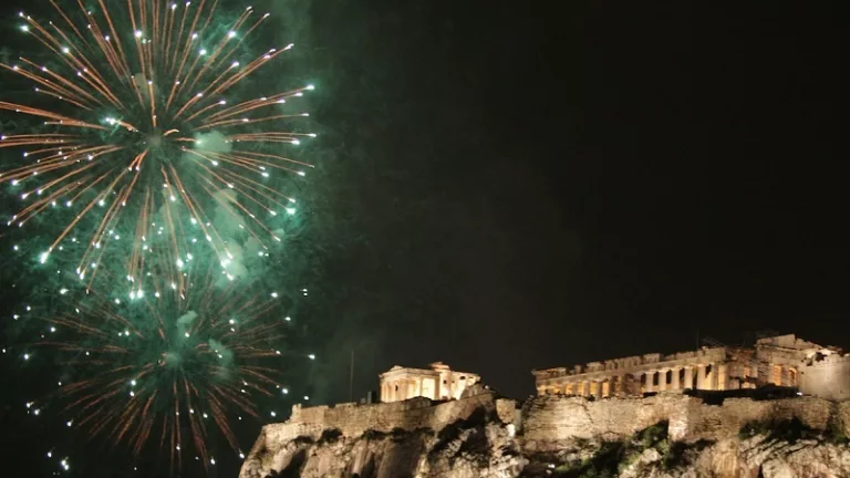 Ano-novo na Grécia