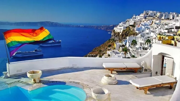 Lugares LGBTI em Santorini