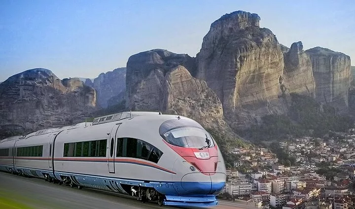 Viagens de trem pela Grécia