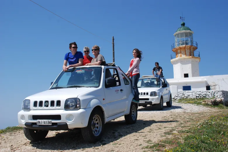 Jeep safari por Mykonos