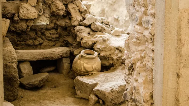 Sítio Arqueológico de Akrotíri em Atenas