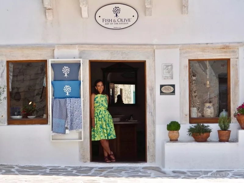 Fish & Olive Art em Naxos