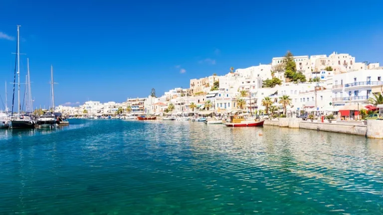 Clima e temperatura na ilha de Naxos