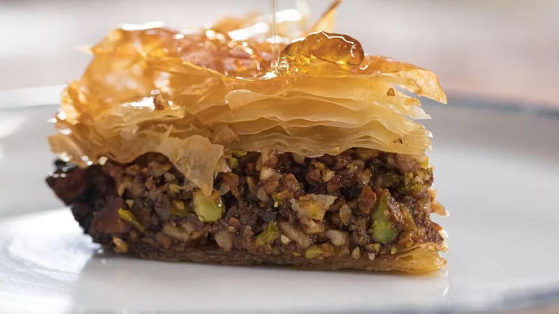 Baklava, sobremesa típica da Grécia